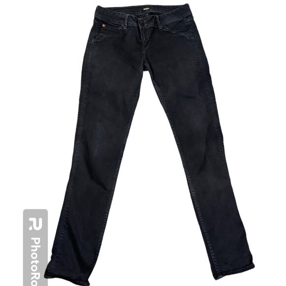 Hudson collin skinny jeans black 29 - Picture 3 of 4